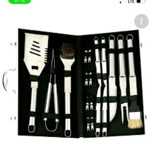 Barbecue grill set